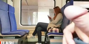 Lady on a Train nude photos