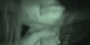 Couple having sex in the darkness of the night